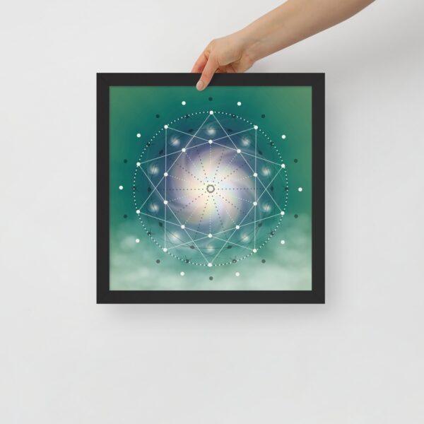 Energy Vortex Framed photo paper poster - Image 4