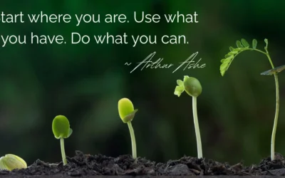 Start Where You Are