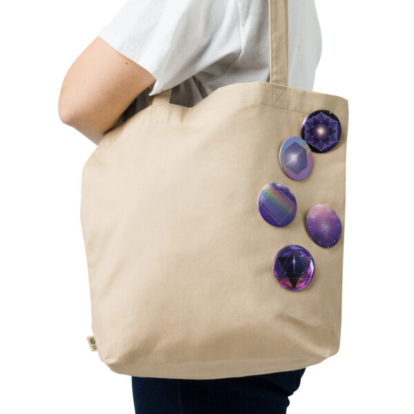 Purple Sacred Geometry Pins
