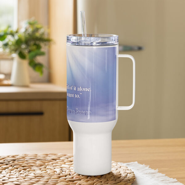 We Don't Have To Do It All Alone Travel mug - Image 6